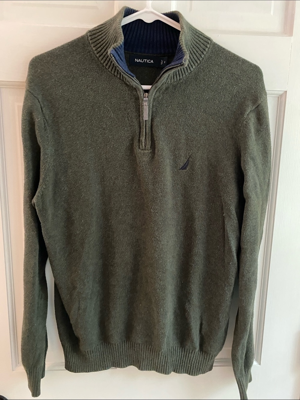 Nautica Men's Quarter Zip Sweater | Size S